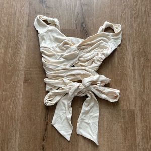 Isabelle’s Cabinet Cream Tie Top